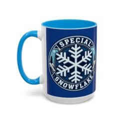 Special Snowflake – Color Accent 11oz or 15oz Mug – Uniquely Caffeinated - Image 16