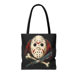 Jason Voorhees Jolly Roger - Tote Bag – Friday the 13th Horror - Image 6