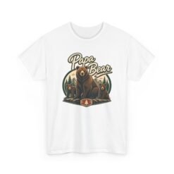 Papa Bear – Unisex T-Shirt – Proud Protector of the Den - Image 13