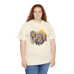 Mount Goldmore - Unisex T-Shirt – Golden Girls Mount Rushmore Parody and Classic TV - Image 10