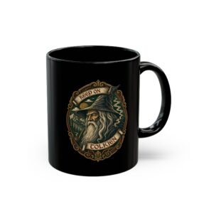 Keep On Tolkien - Black Mug – Wizard Wisdom
