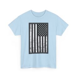 Distressed U.S. Flag – Unisex T-Shirt – Bold, Classic, American - Image 21