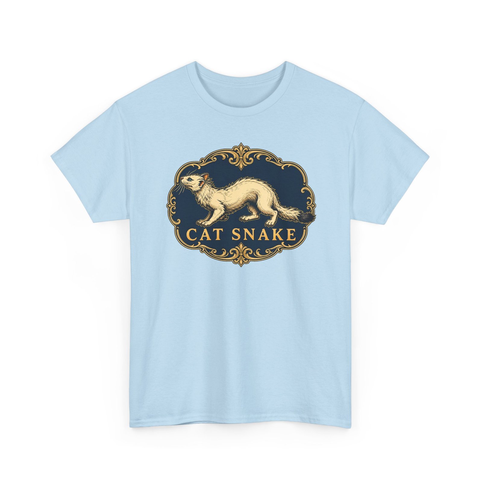 Cat Snake – Unisex T-Shirt – Long, Silly, and Full of Mischief - Image 22