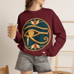  Eye of Horus - Unisex Sweatshirt – Ancient Symbol - Image 4