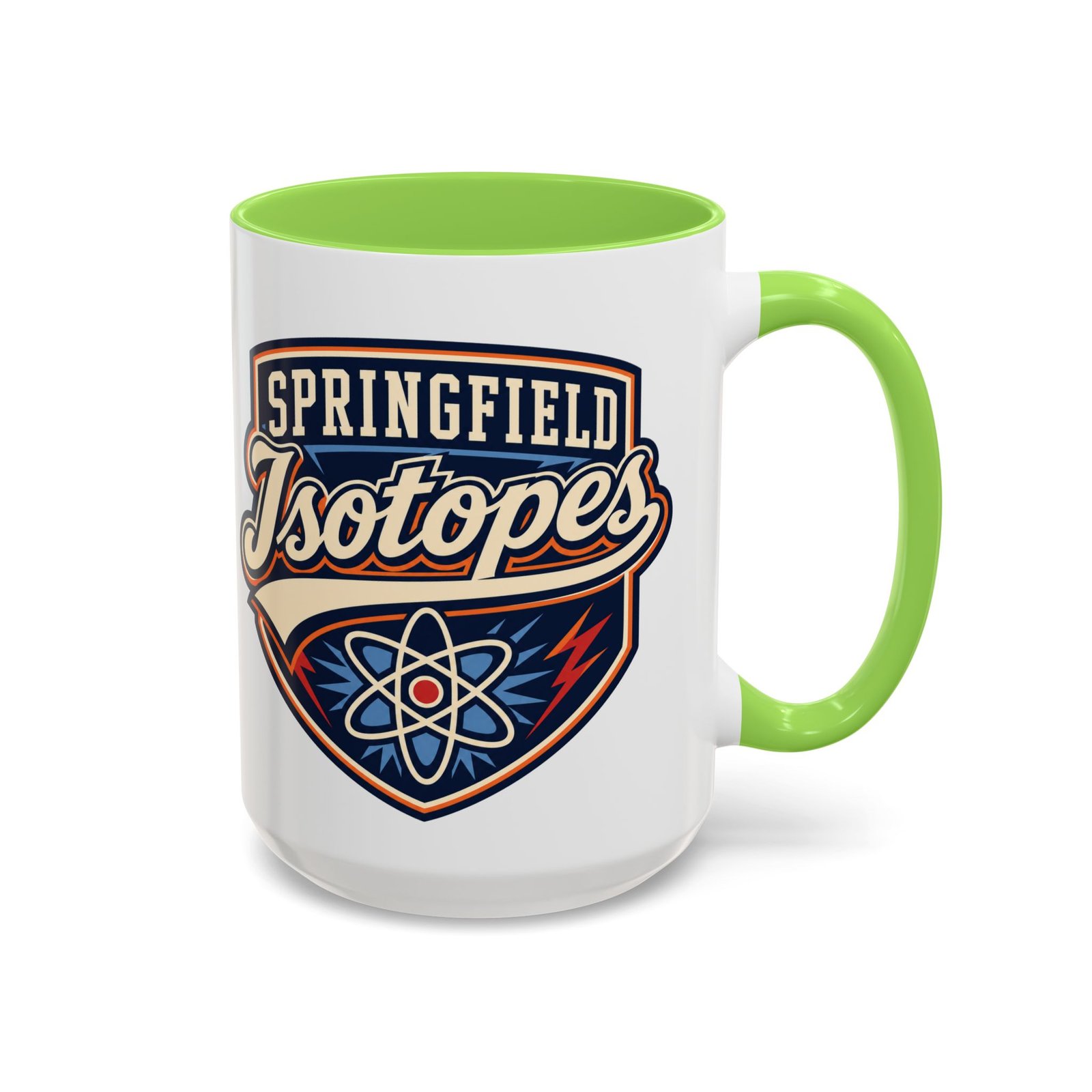 Springfield Isotopes – Color Accent Mug – Springfield’s Favorite Baseball Team - Image 35