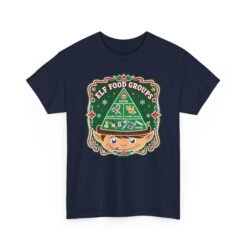 Elf Food Groups – Unisex T-Shirt – North Pole Nutrition Approved