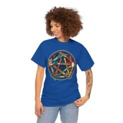 Alternative view of Rock Paper Scissors Lizard LLAP – Unisex T-Shirt – Geek Logic Wins
