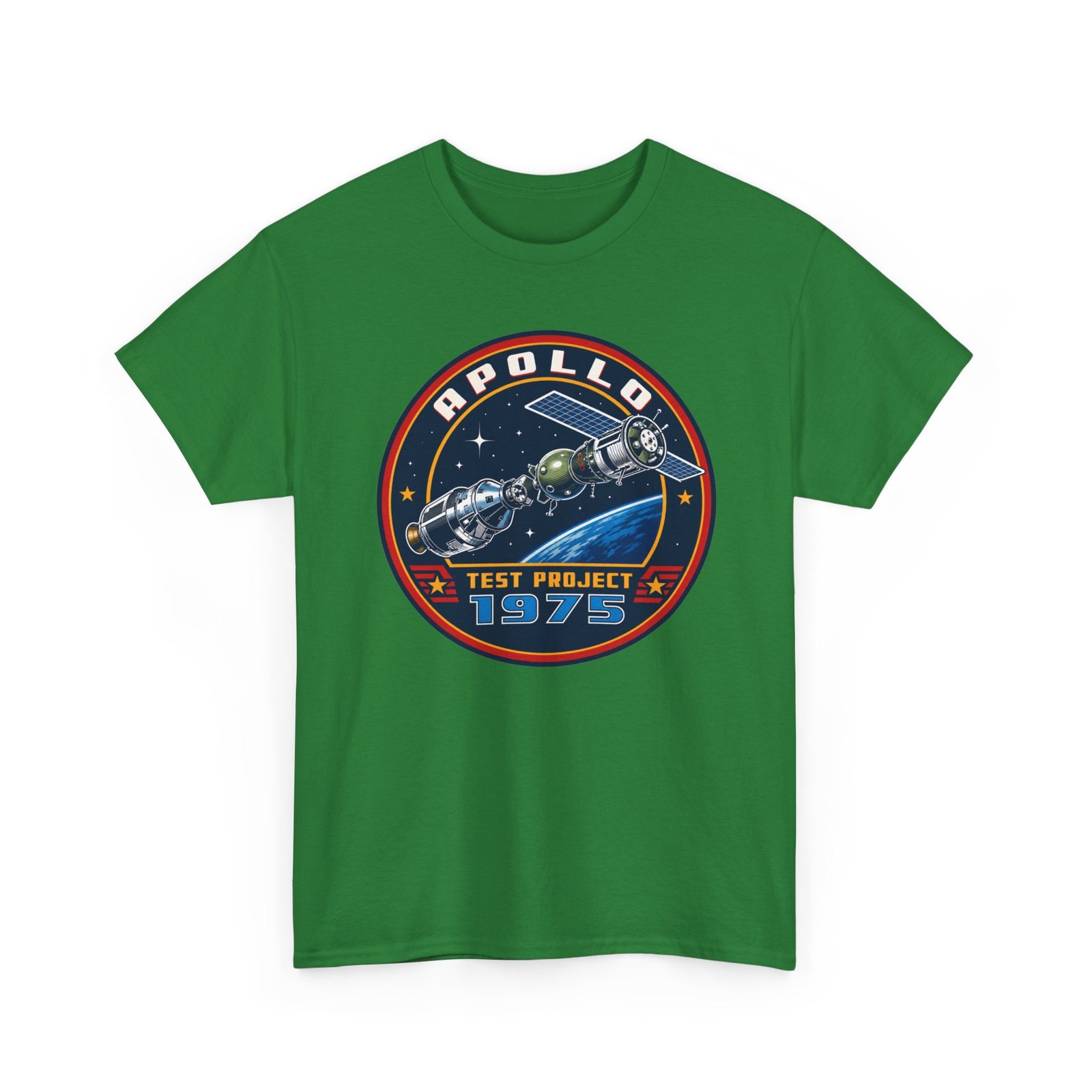Apollo–Soyuz Test Project 1975 – Unisex T-Shirt – The Handshake in Space - Image 16