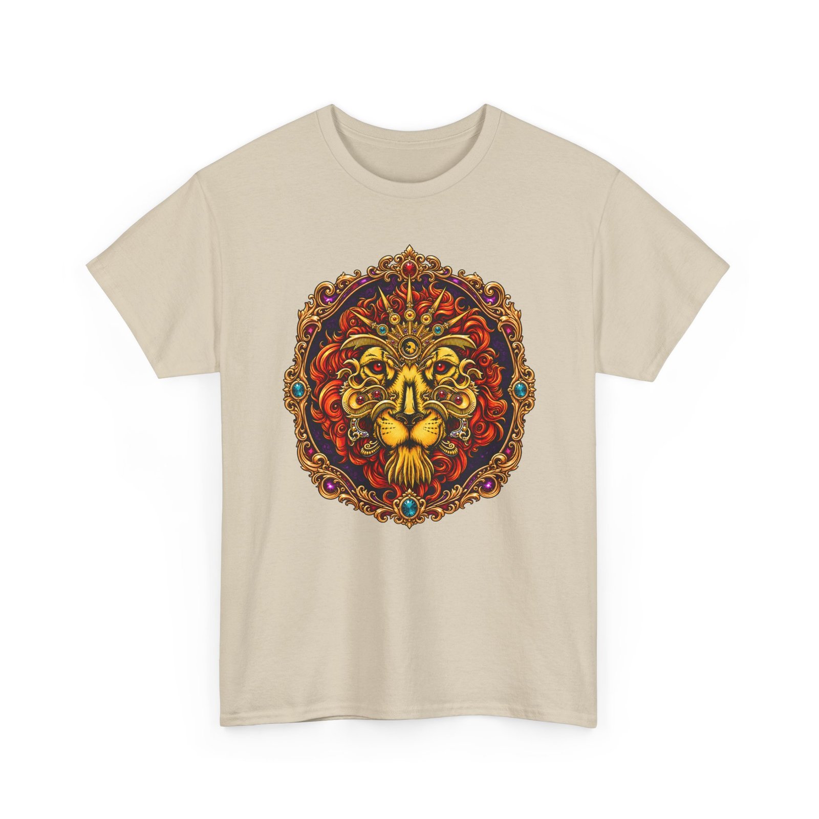 Lion Mask - Unisex T-Shirt – Wear the Spirit of the King - Image 23