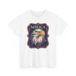 ’Merica - Unisex T-Shirt – Bald Eagle, Big Attitude - Image 19