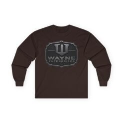 Wayne Enterprises – Unisex Long Sleeve T-Shirt – After-Hours Gotham Employee Gear - Image 8