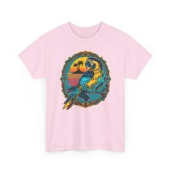 Retro Macaw - Unisex T-Shirt – Paradise Has Feathers - Image 17