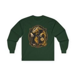 House of Badger – Ultra Cotton Unisex Long Sleeve T-Shirt – Wizarding School Pride - Image 7