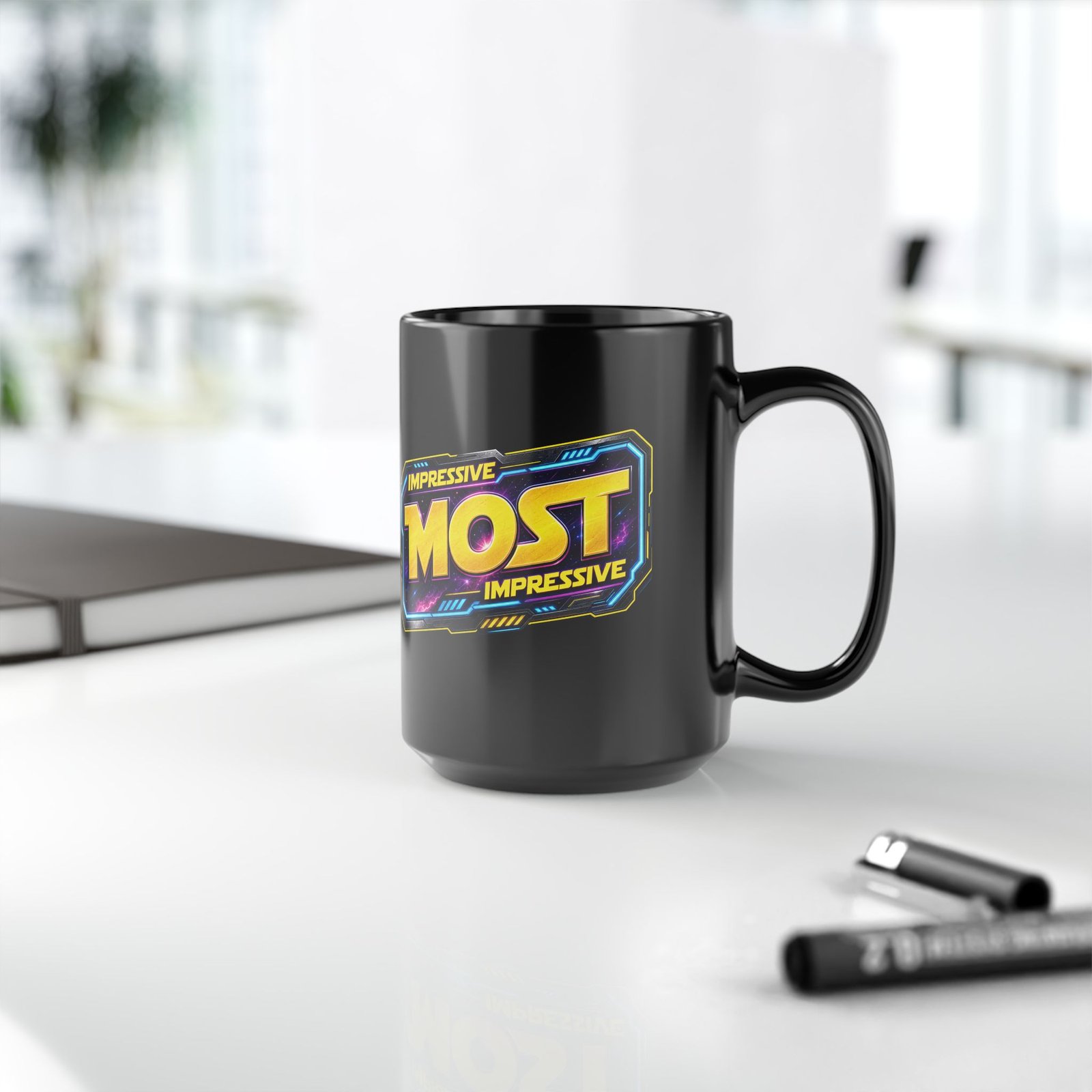 Impressive, Most Impressive - Black Mug – Sip Like Darth Vader Would - Image 10