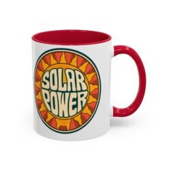 Solar Power – Color Accent Mug – Renewable Morning Energy - Image 21