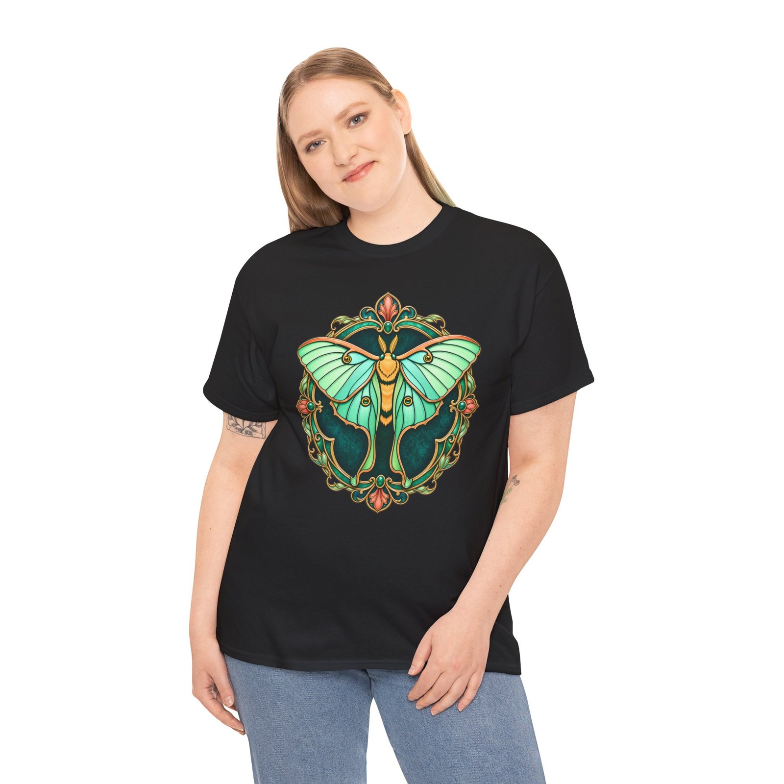 Luna Moth - Unisex T-Shirt – Beauty After Dark - Image 7
