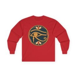 Eye of Horus - Unisex Long Sleeve T-Shirt – Ancient Egyptian Symbol, Timeless Style - Image 15