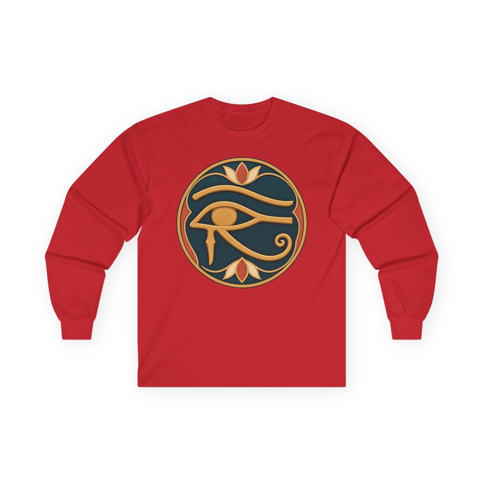 Eye of Horus - Unisex Long Sleeve T-Shirt – Ancient Egyptian Symbol, Timeless Style - Image 15