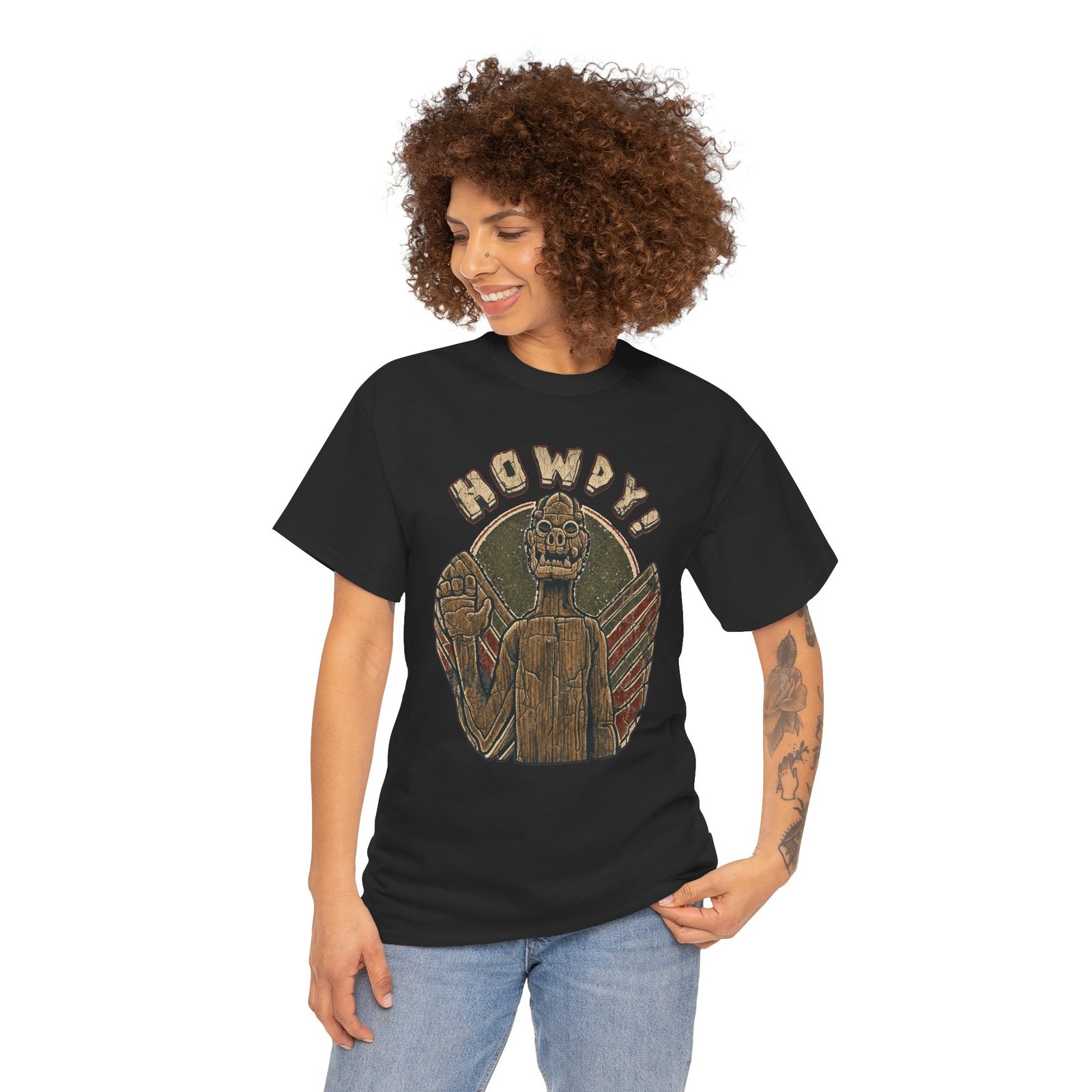 Captain Howdy - Unisex T-Shirt – A Possessively Playful Greeting - Image 5