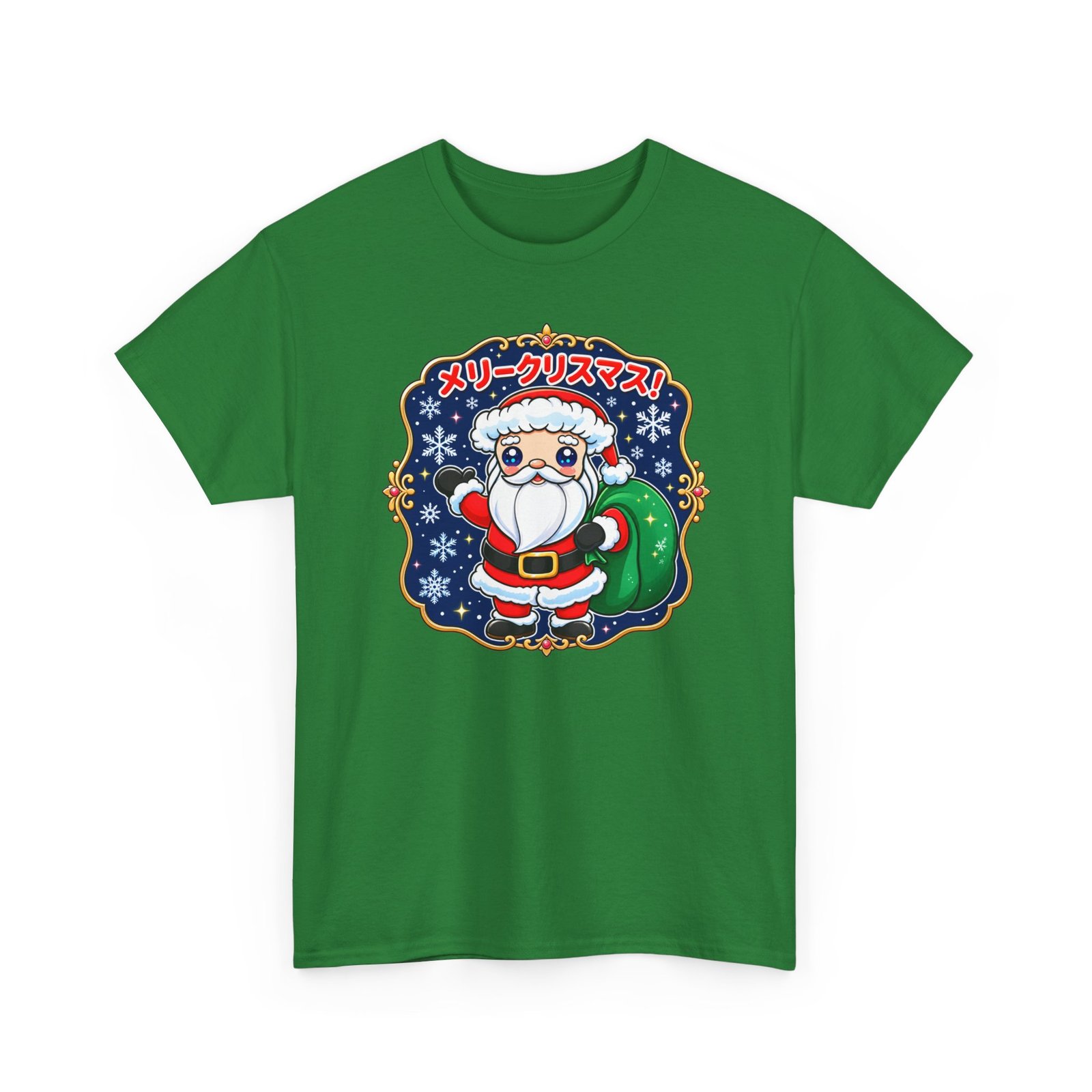 Kawaii Santa - Unisex T-Shirt – メリークリスマス with Extra Cute - Image 11