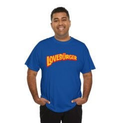 Loveburger Band Logo – Unisex T-Shirt – Rock the Burger - Image 11
