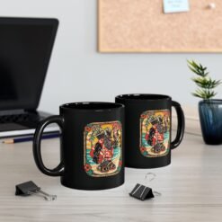 Krampus Island – Black 11oz or 15oz Mug – Naughty Never Looked So Chill - Image 5