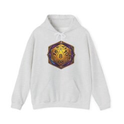 20-Sided Die - Unisex Hoodie – D20 Tabletop RPG & Gamer - Image 16