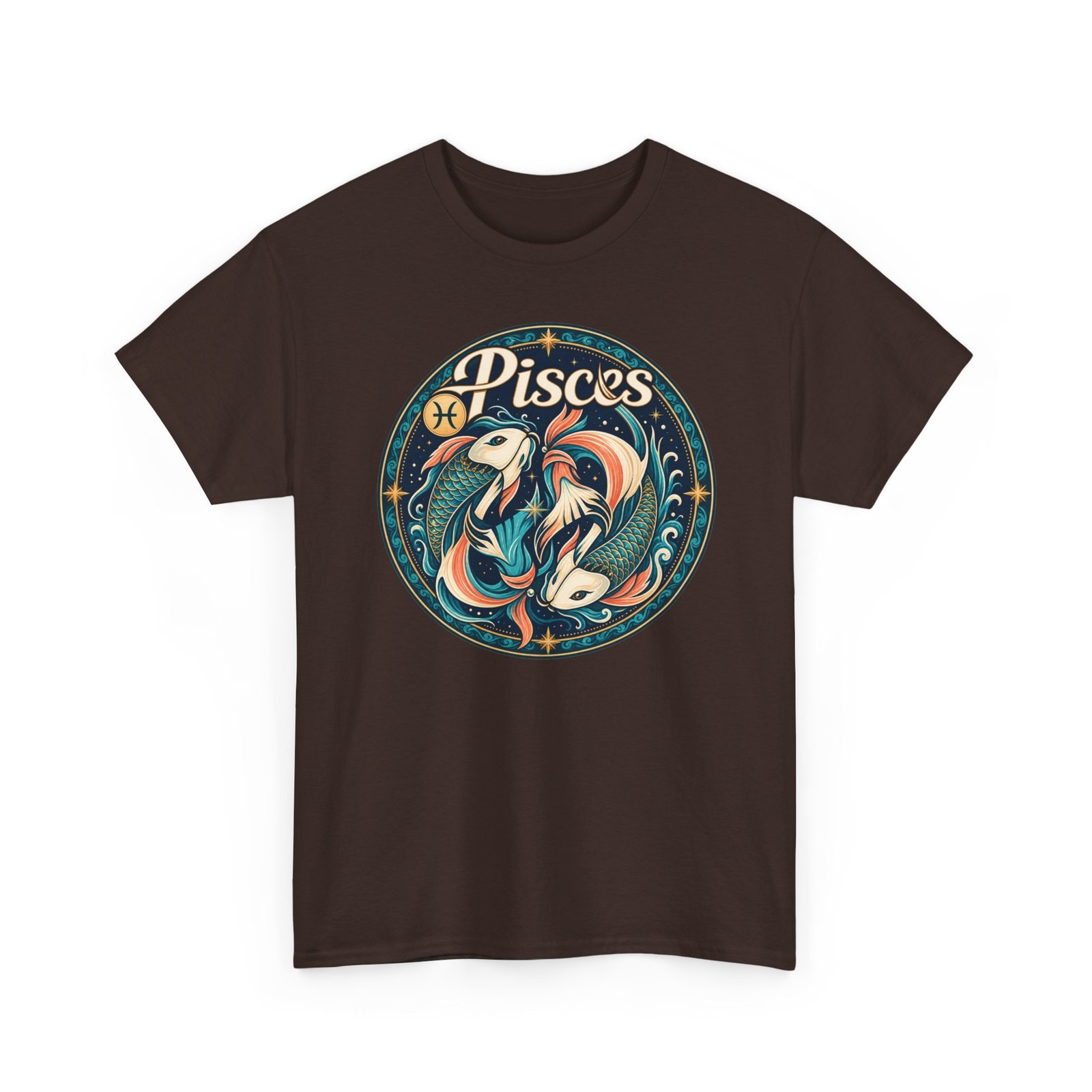 Pisces Zodiac - Unisex T-Shirt – Dream Deep, Flow Freely - Image 13