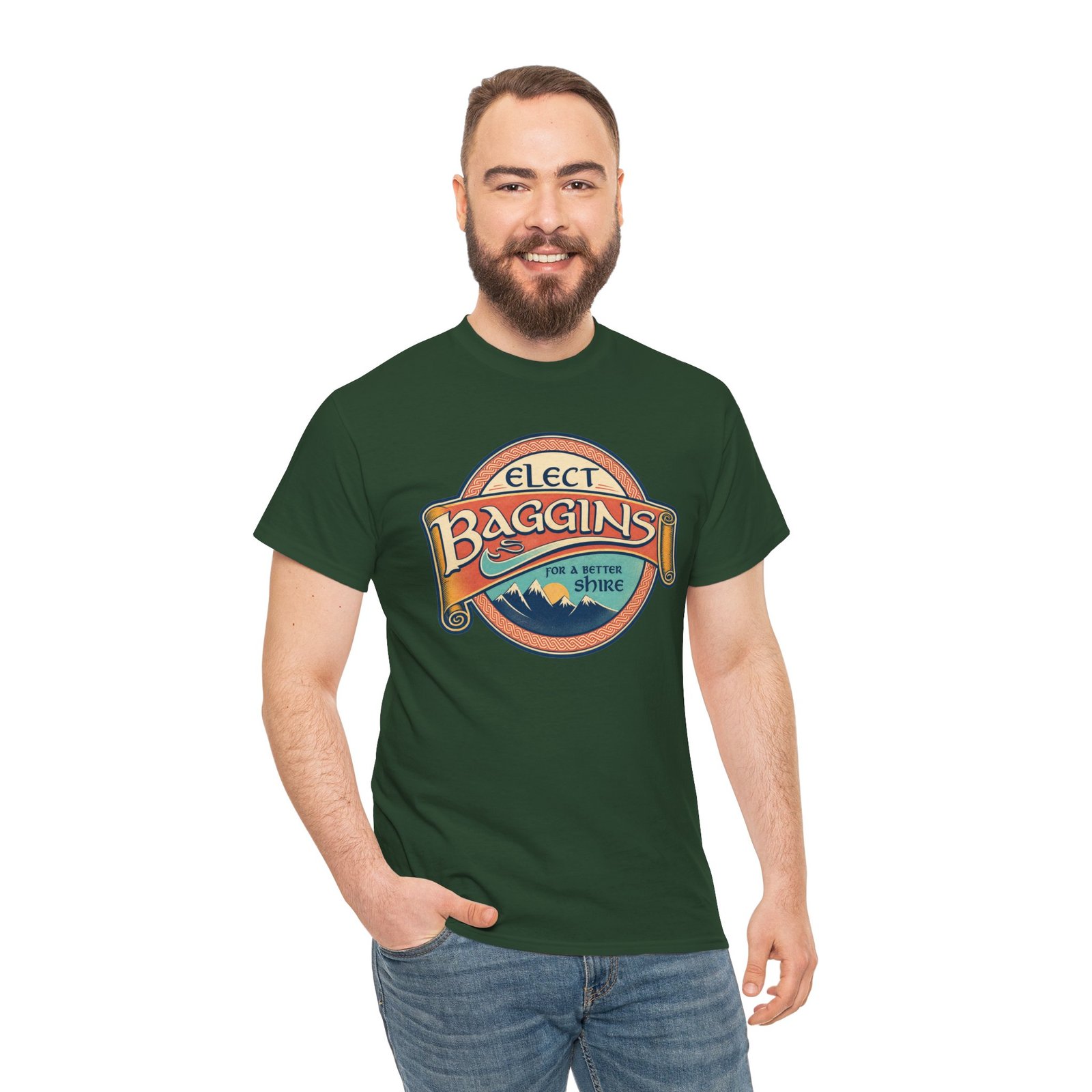 Elect Baggins for The Shire - Unisex T-Shirt – Vote for Second Breakfast - Image 6