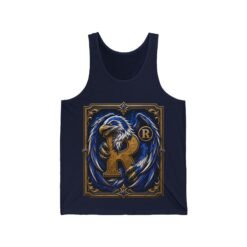 House of Eagle – Unisex Jersey Tank Top – Cool Wizarding School Style for Clever Minds - Image 13