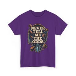 Never Tell Me the Odds – Unisex T-Shirt – Funny Sci-Fi Asteroid Field - Image 15