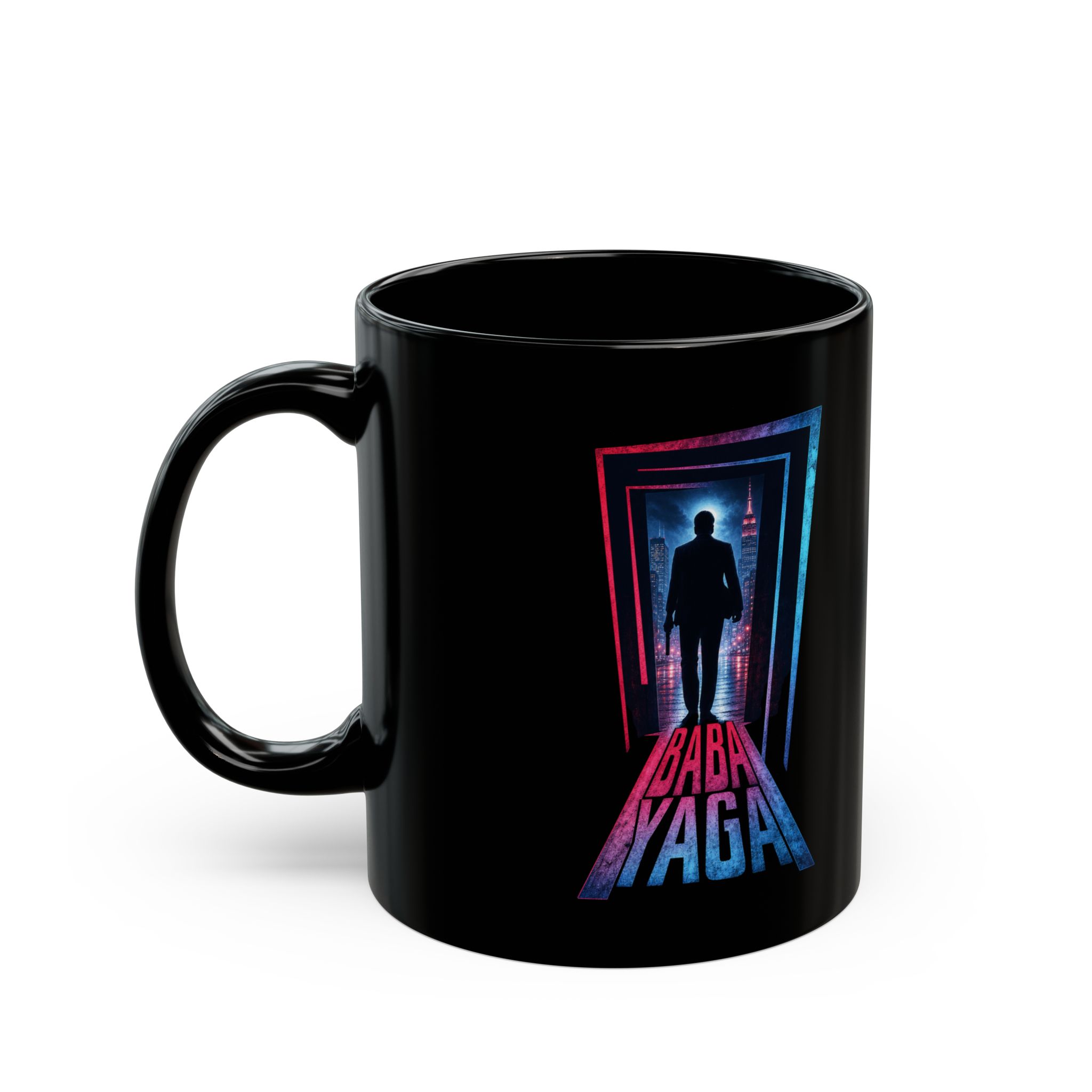 Baba Yaga – Black 11oz or 15oz Mug – Coffee for the Boogeyman - Image 2