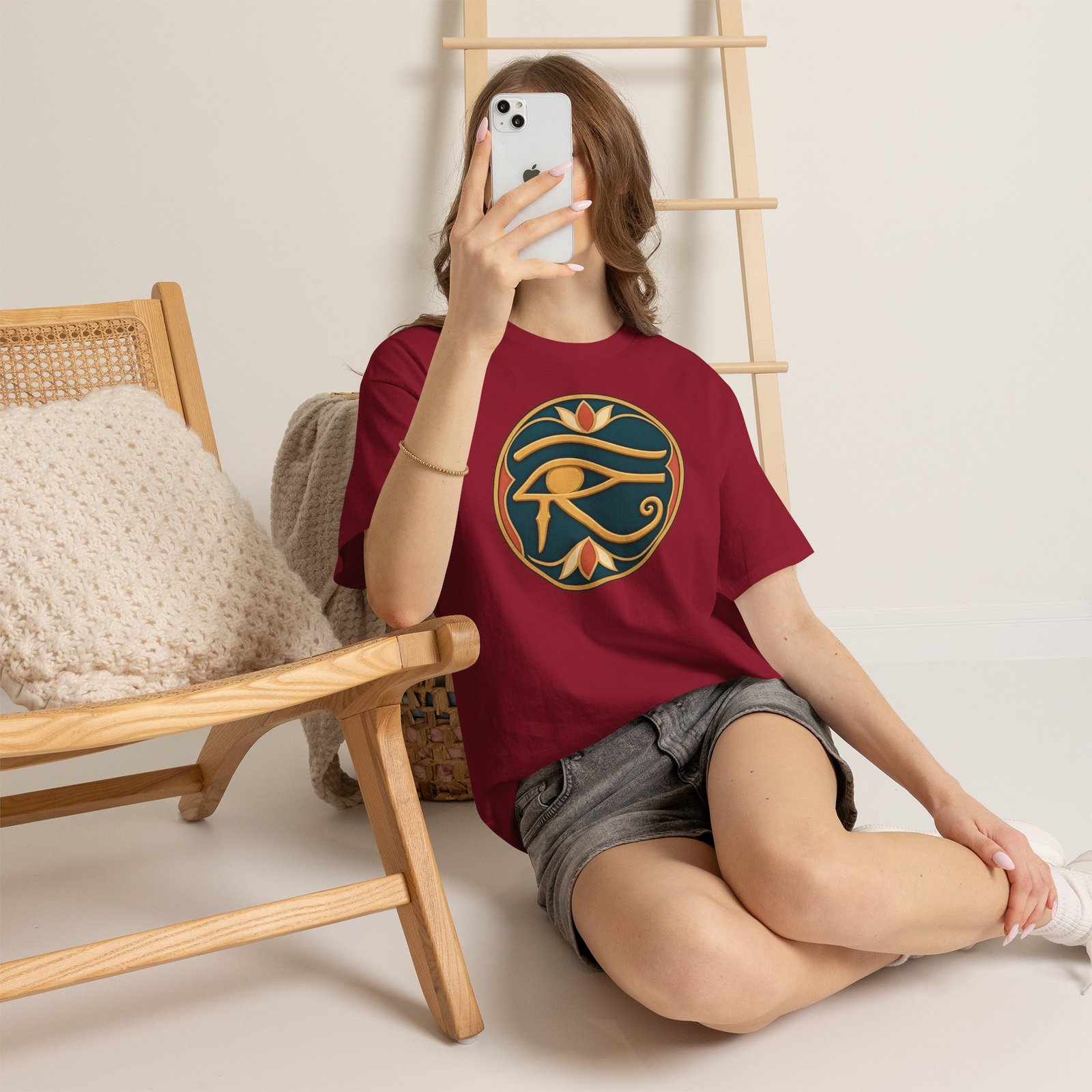 Eye of Horus - Unisex T-Shirt – Ancient Power - Image 4