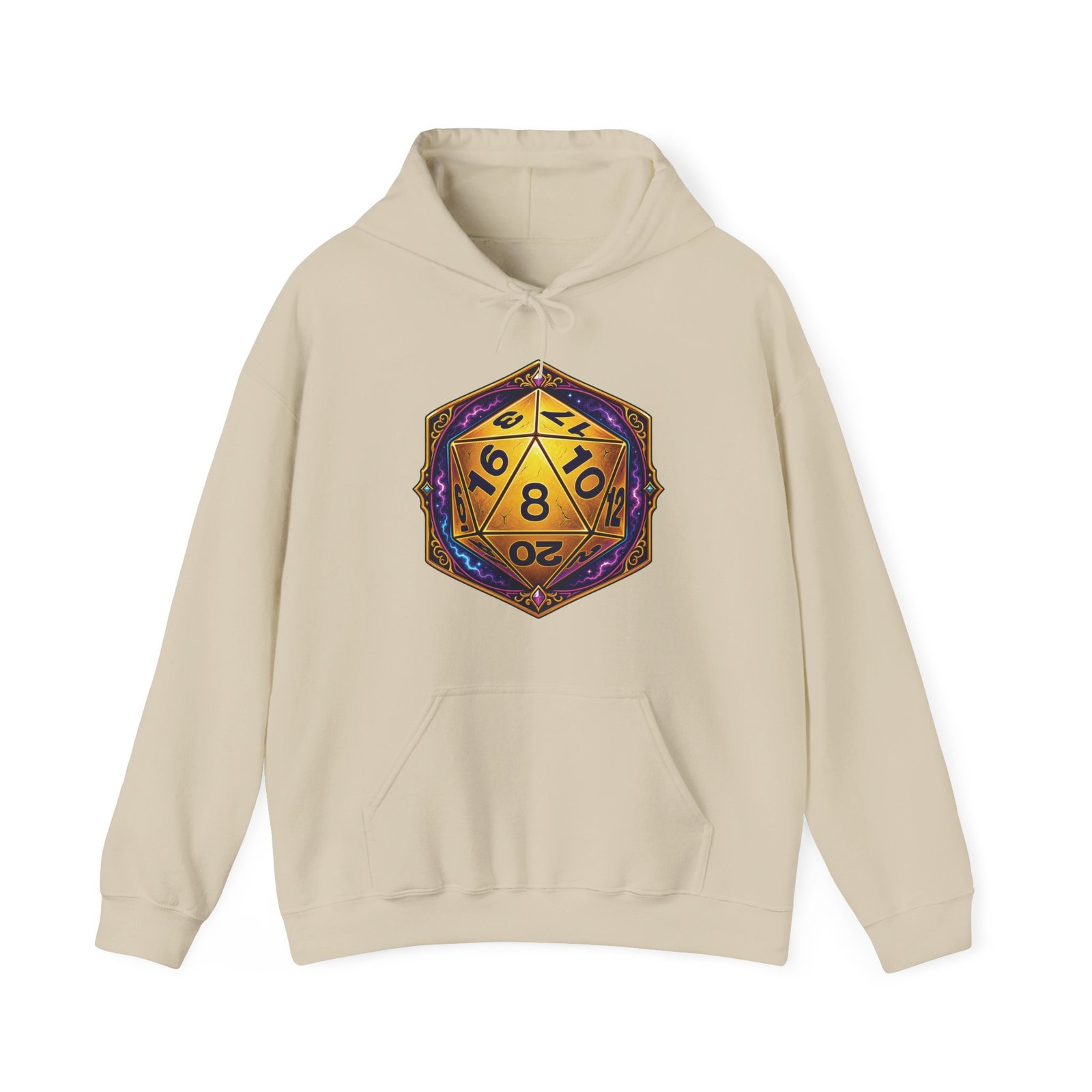 20-Sided Dice – Unisex Hoodie – Roll for Style - Image 17
