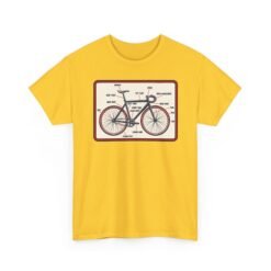Know Your Bike – Unisex T-Shirt – Two-Wheeled Anatomy Lesson - Image 14