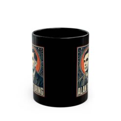 Alan Turing – Black 11oz or 15oz Mug – Codebreaker, Visionary, Computing Pioneer - Image 3
