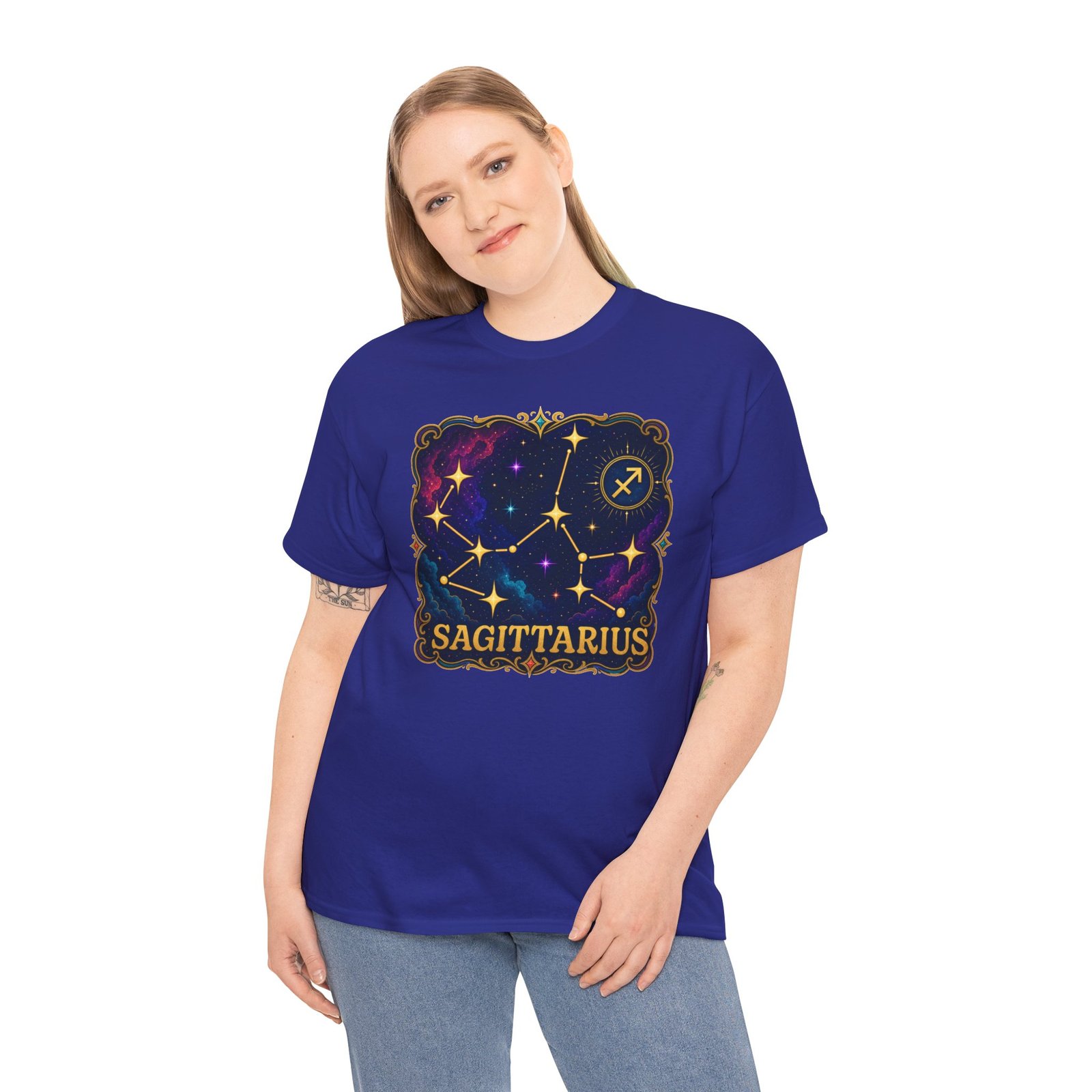 Sagittarius Constellation - Unisex T-Shirt – Aim for the Stars - Image 6