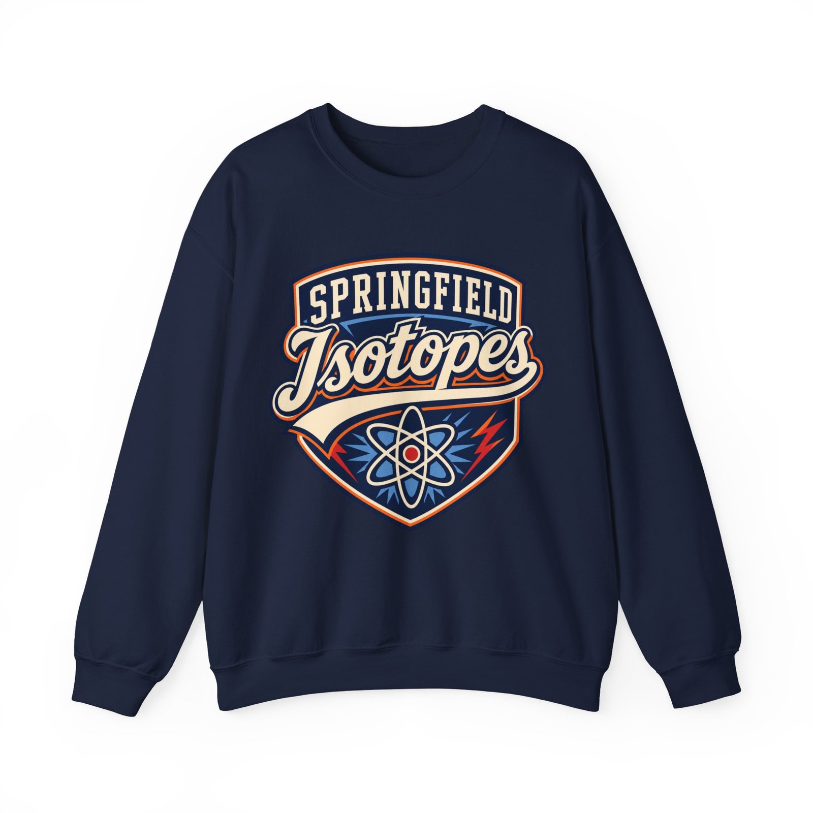 Springfield Isotopes – Unisex Sweatshirt – Nuclear-Powered Baseball Style - Image 15