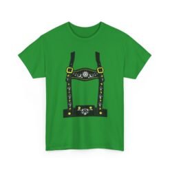 Lederhosen Costume - Unisex T-Shirt – Funny Oktoberfest Bavarian-Inspired Costume - Image 17