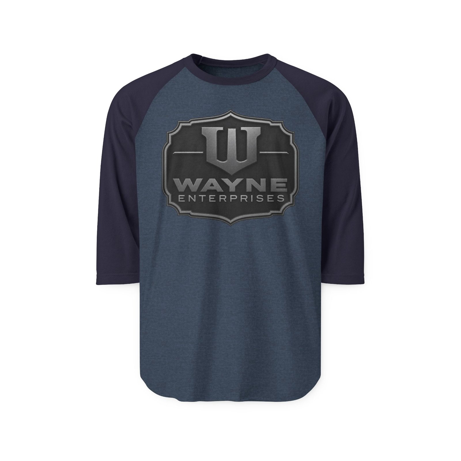 Wayne Enterprises – Unisex 3/4 Sleeve Raglan T-Shirt – Gotham Employee Edition - Image 5