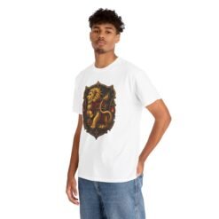 House of Lion – Unisex T-Shirt – Wizarding School Courage You Can Wear - Image 9