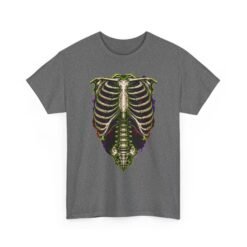 Gothic Skeleton Torso - Unisex T-Shirt – Cheap Easy Halloween Skeleton Costume - Image 17