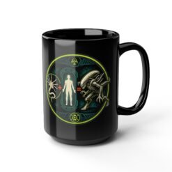 Alien Math - Black Mug – Fuel Up with Xenomorph Logic - Image 8