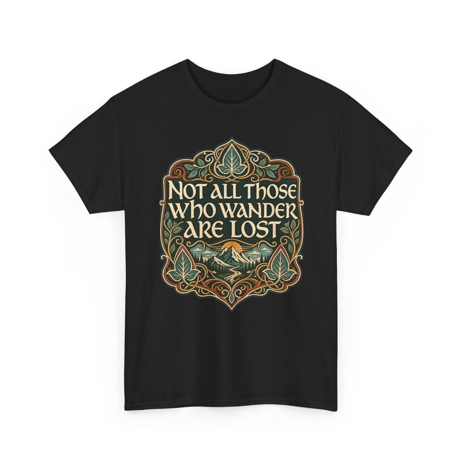 Not All Those Who Wander Are Lost – Unisex T-Shirt – A Tolkien Classic for Every Adventure - Image 10