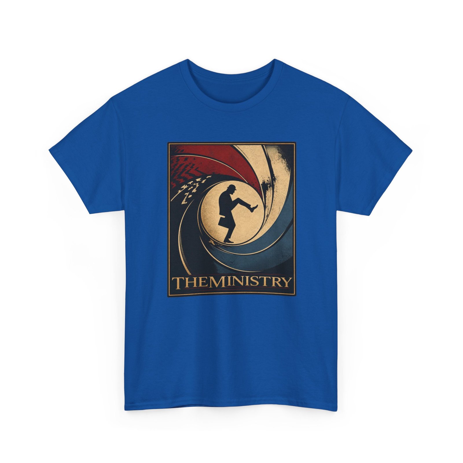 Licensed to Walk Silly - Unisex T-Shirt – Monty Python Ministry of Silly Walks 007 Mashup - Image 13