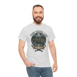Camp Crystal Lake - Unisex T-Shirt – Friday the 13th Jason Voorhees Horror - Image 5