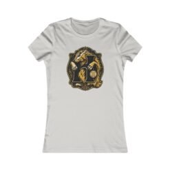 House of Badger – Women’s Cotton T-Shirt – Loyalty, Magic and Wizarding School Pride - Image 3