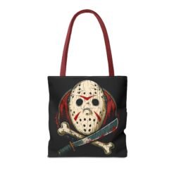 Jason Voorhees Jolly Roger - Tote Bag – Friday the 13th Horror - Image 18