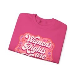 Women’s Rights Are Human Rights – Unisex Sweatshirt – Speak Up. Stay Warm. - Image 3