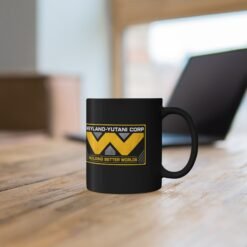 Weyland-Yutani Corp - Black Mug – Building Better Worlds, One Sip at a Time - Image 5